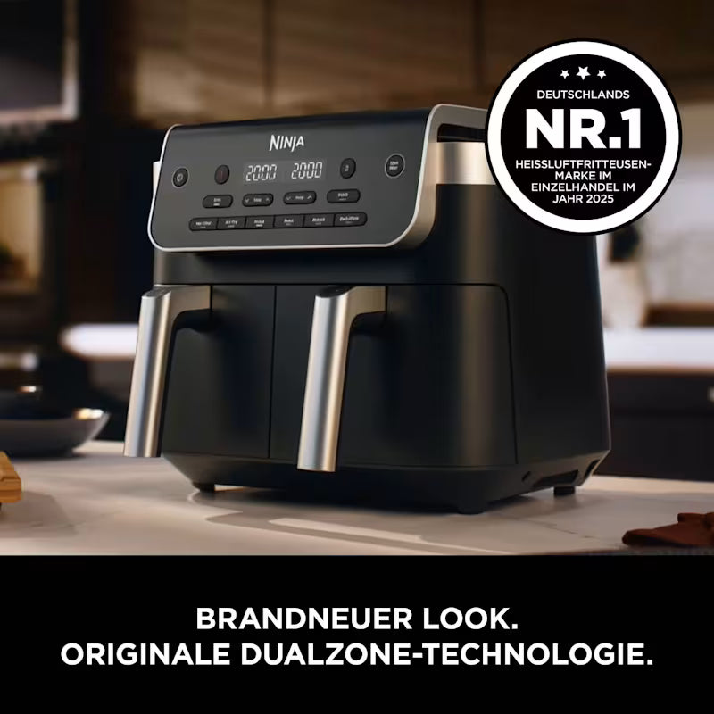 Ninja DualZone 7.6L Air Fryer with 2 Drawers