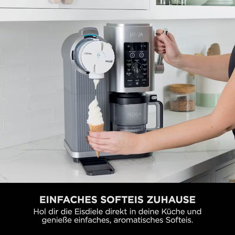 Ninja CREAMi Scoop & Swirl 13-in-1 Soft Serve & Ice Cream Maker