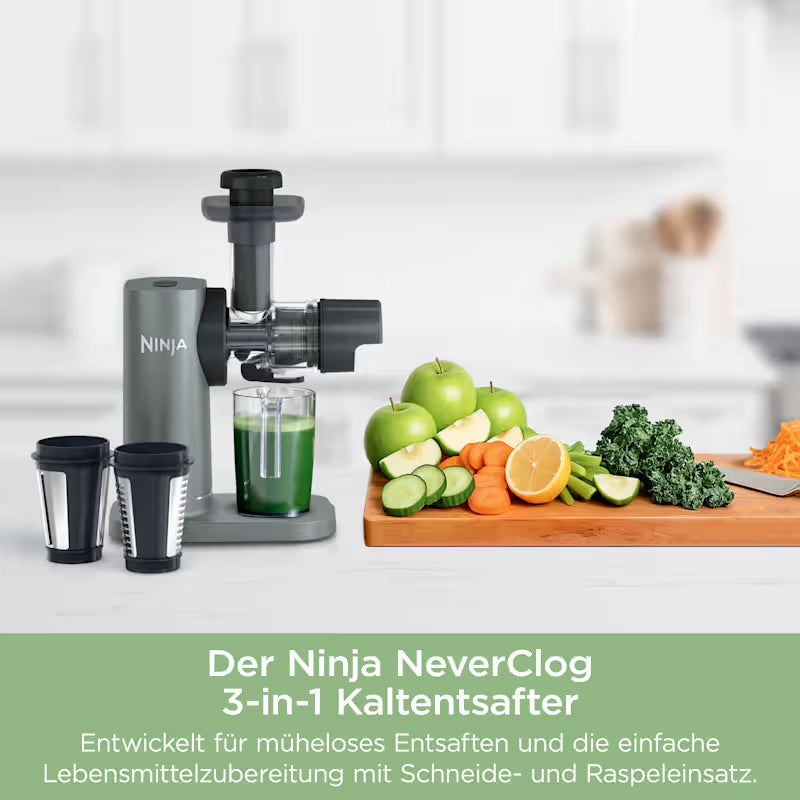 Ninja Cold Press Juicer with Anti-Clog Filter