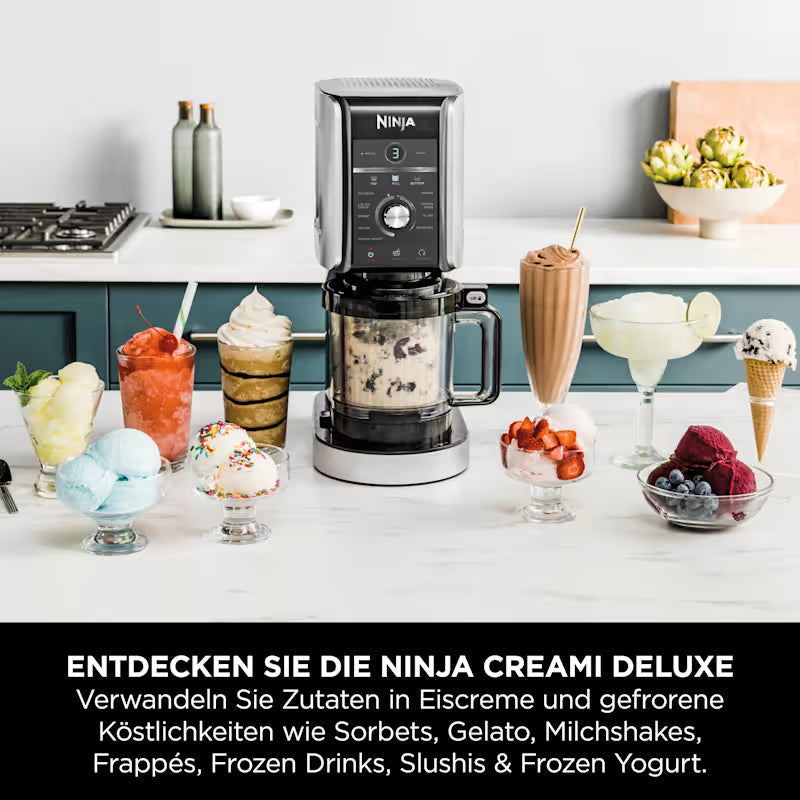 Ninja CREAMi Deluxe 10-in-1 Ice Cream Maker