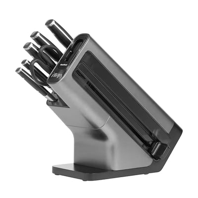 Ninja Foodi StaySharp Knife Block with Integrated Sharpener – 6-Piece Set