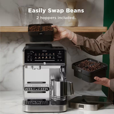 Ninja AutoBarista™ Pro Fully Automatic Stainless Steel Espresso Machine