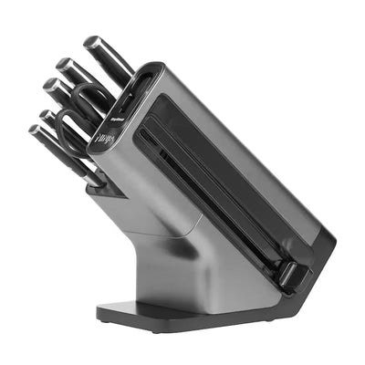 Ninja Foodi StaySharp Knife Block with Integrated Sharpener – 6-Piece Set